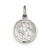 St. Christopher Medal, Exquisite Charm in Sterling Silver