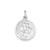 St. Christopher Medal, Fine Charm in Sterling Silver