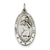 St. Christopher Medal, Stylish Charm in Sterling Silver