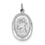 St. Christopher Medal, Alluring Charm in Sterling Silver
