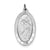 Sterling Silver St. Christopher Medal, Appealing Charm hide-image