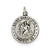 Sterling Silver St. Christopher Basketball Medal, Beautiful Charm hide-image