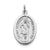 Saint Florian Medal, Charm in Sterling Silver