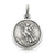 Sterling Silver Antiqued Saint Michael Medal, Gorgeous Charm hide-image