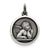 Antiqued Raphael Angel Charm in Sterling Silver