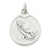 Sterling Silver Praying Hands Medal, Charm hide-image