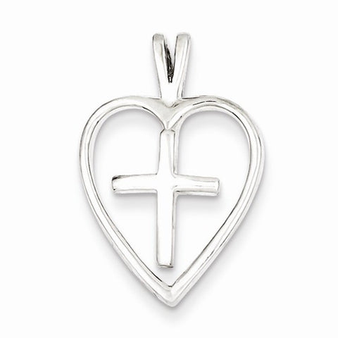 Sterling Silver Cross Pendant, Gorgeous Pendants for Necklace