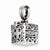 Sterling Silver Faith & Hope Prayer Box Pendant, Pendants for Necklace