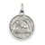 Baptism Medal, Appealing Charm in Sterling Silver