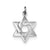 Star of David Charm in Sterling Silver
