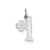# 1 Charm in Sterling Silver