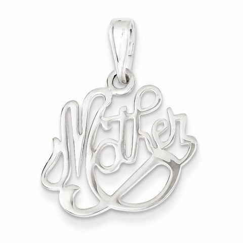 Sterling Silver Mother Pendant, Pendants for Necklace