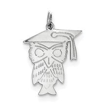 Sterling Silver Owl Charm hide-image