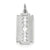 Sterling Silver Razor Blade Charm hide-image