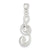 Treble Clef Charm in Sterling Silver
