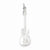 Sterling Silver Guitar Pendant, Pendants for Necklace