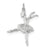 Ballerina Charm in Sterling Silver