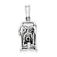 Sterling Silver Antiqued Camera Charm hide-image