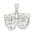 Comedy/Tragedy Charm in Sterling Silver