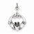 Sterling Silver Antiqued Claddagh Pendant, Stylish Pendants for Necklace