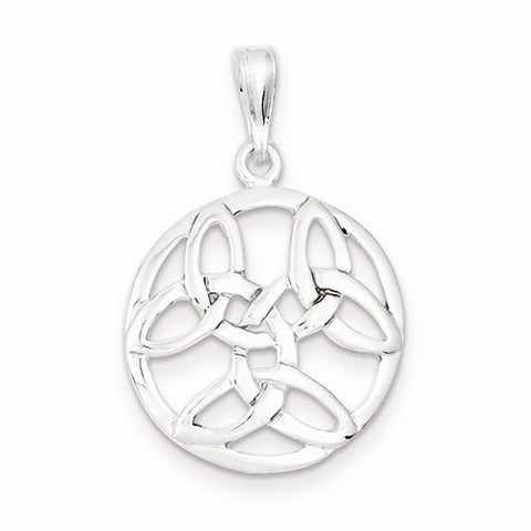 Sterling Silver Celtic Knot Pendant, Classy Pendants for Necklace