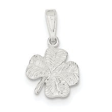 Sterling Silver 4-leaf Clover Charm hide-image