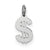 Sterling Silver Dollar Sign Charm hide-image