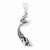 Sterling Silver Antiqued Mermaid pendant, Pretty Pendants for Necklace