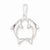 Sterling Silver Dolphin Pendant, Delightful Pendants for Necklace