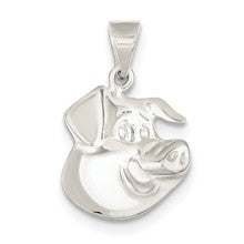 Sterling Silver Pig Charm hide-image