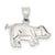 Pig Charm in Sterling Silver