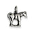 Horse Charm in Sterling Silver