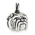 Sterling Silver Antiqued Bulldog Charm hide-image