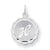 Sterling Silver Brocaded Initial H Charm hide-image