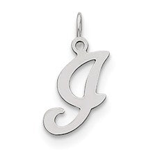 Sterling Silver Stamped Initial I Charm hide-image