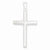 Sterling Silver Cross Pendant, Stylish Pendants for Necklace