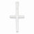 Sterling Silver Latin Cross Pendant, Exquisite Pendants for Necklace