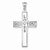 Sterling Silver God Loves You Cross Pendant, Pendants for Necklace