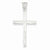 Sterling Silver Textured Cross Pendant, Pendants for Necklace