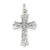 Filigree Cross Charm in Sterling Silver