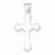 Sterling Silver Fleur De Lis Cross pendant, Appealing Pendants for Necklace