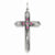 Sterling Silver October Birthstone Cross Pendant, Pendants for Necklace