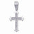 Sterling Silver CZ Cross Pendant, Gorgeous Pendants for Necklace