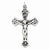 Sterling Silver Antiqued INRI Crucifix pendant, Lovely Pendants for Necklace