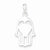Sterling Silver Chamseh/Hamsa Pendant, Pendants for Necklace