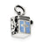 Sterling Silver Enameled Prayer Box Charm hide-image