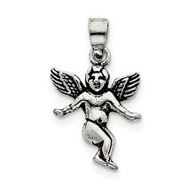 Sterling Silver Antique Angel Charm hide-image