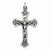 Sterling Silver Antiqued INRI Crucifix pendant, Pretty Pendants for Necklace