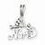 Sterling Silver #1 Nana Pendant, Pendants for Necklace