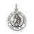 Sterling Silver Queen of the Holy Scapular Medal; Charm hide-image